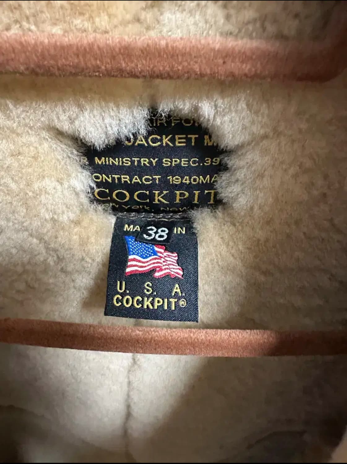 콕핏usa 톰하디 무스탕 z2109 상품이미지5