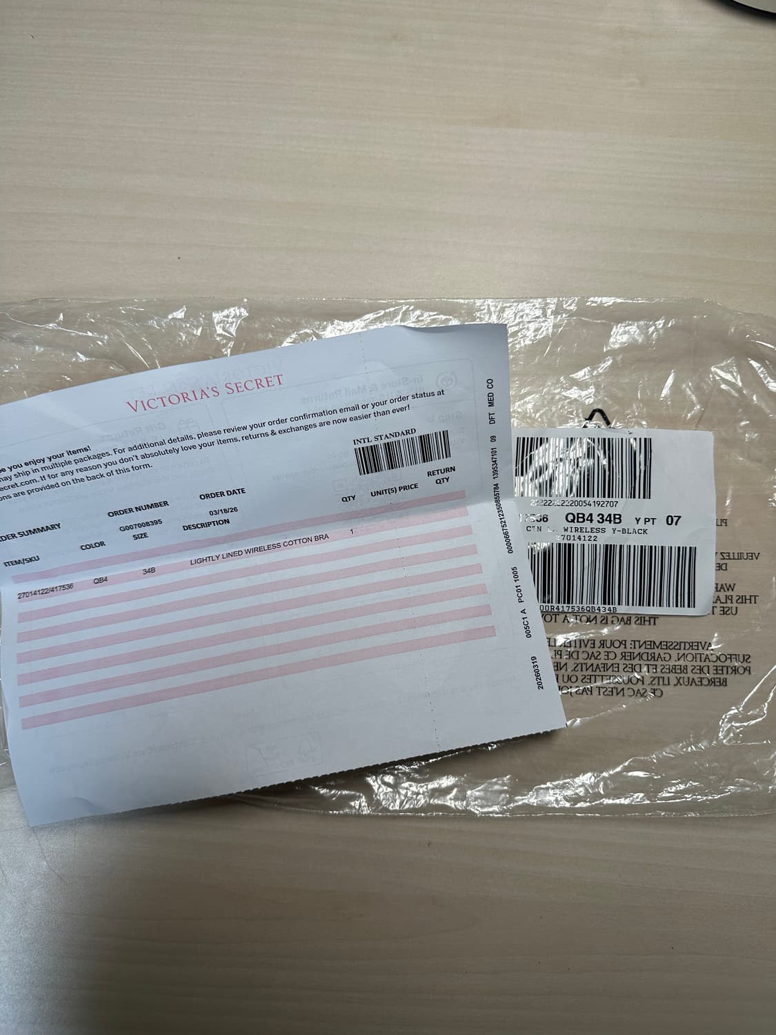 빅토리아시크릿 브라 34C 34B 상품이미지4