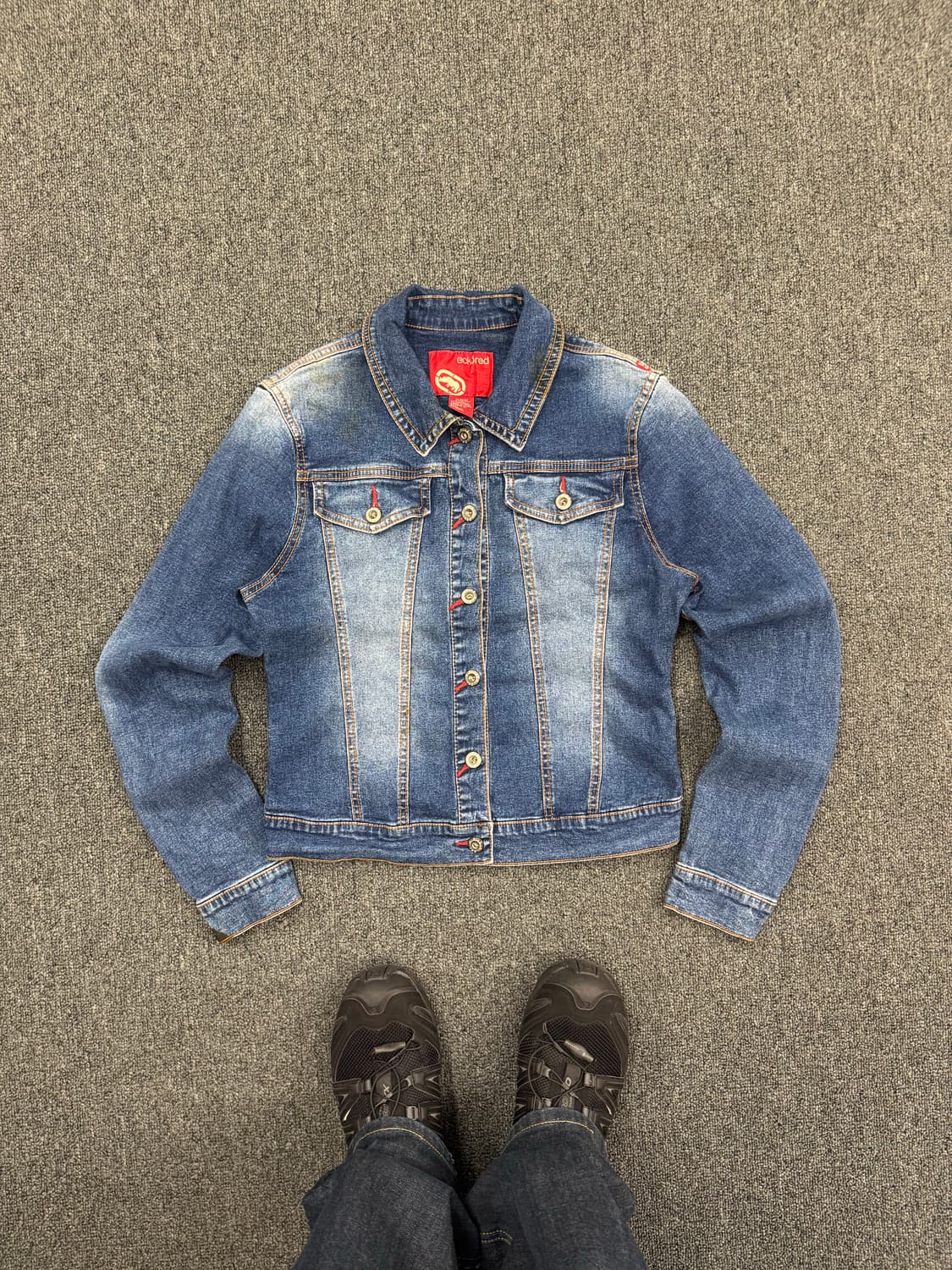 ECKO RAD 빈티지 여성 데님자켓 상품이미지1
