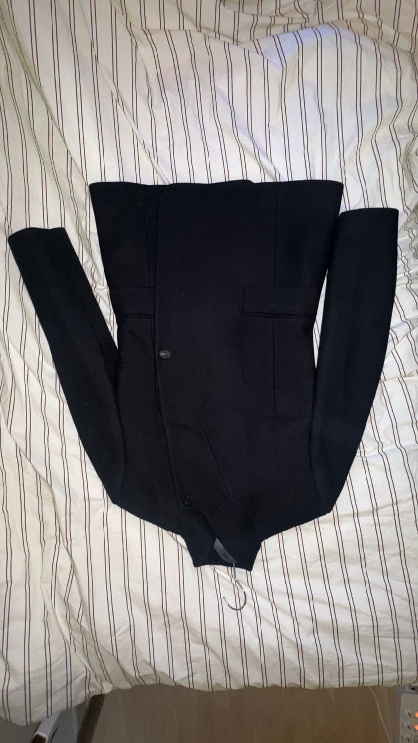 로우클래식 슬림핏 울코트 블랙 S 상품이미지6