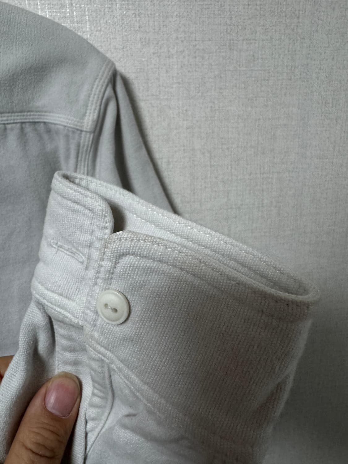 칼하트 WIP 로고 패치 오프화이트 셔츠 자켓 M 상품이미지9