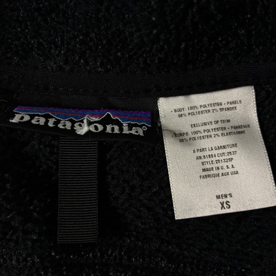 Patagonia 파타고미아 usa 90‘s R2 모헤어 플리스 자켓 상품이미지5