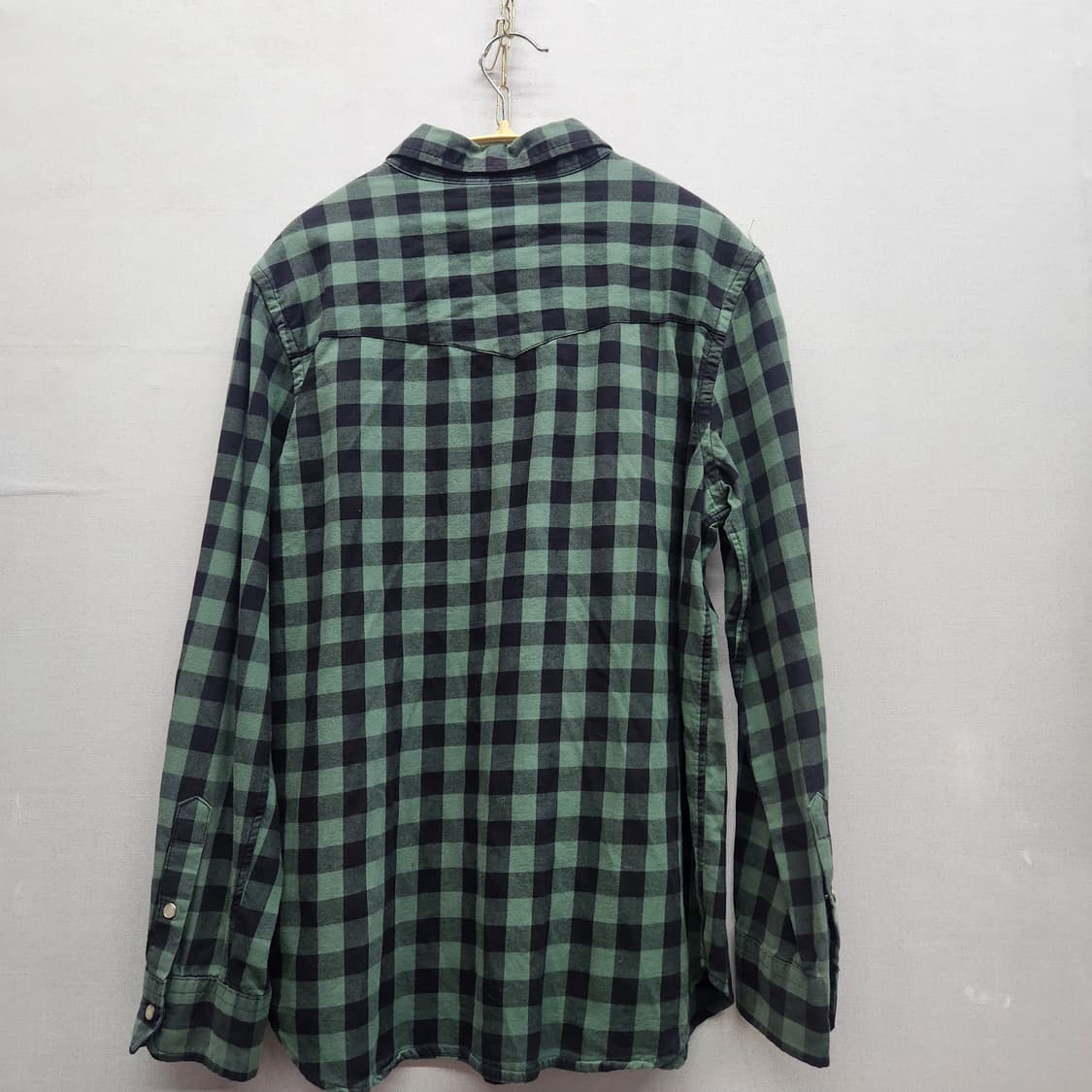 폴로랄프로렌 로고 웨스턴 체크셔츠 M 상품이미지4