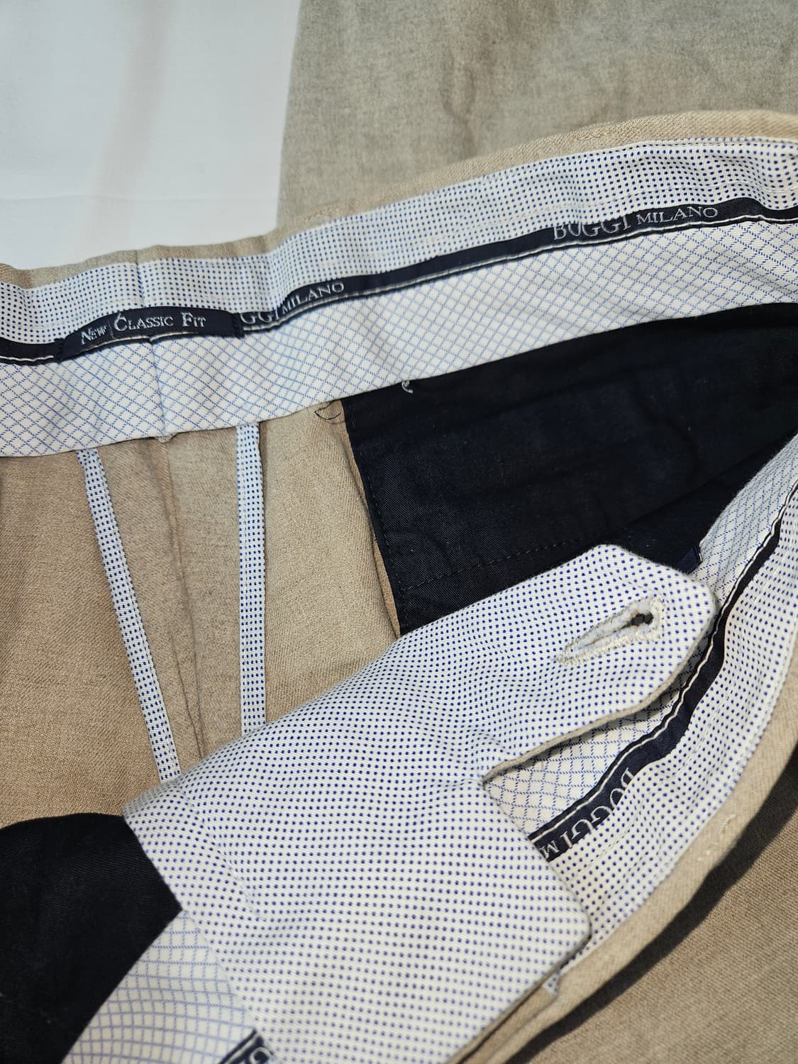 이태리 BOGGI 밀라노 보기 스웨이드 코튼 슬랙스 팬츠 바지 48 상품이미지3