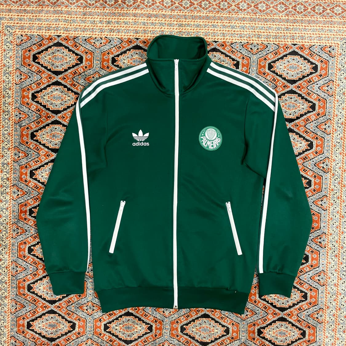아디다스 오리지널 팔메이라스 딥그린 집업져지 자켓 남성100  상품이미지1