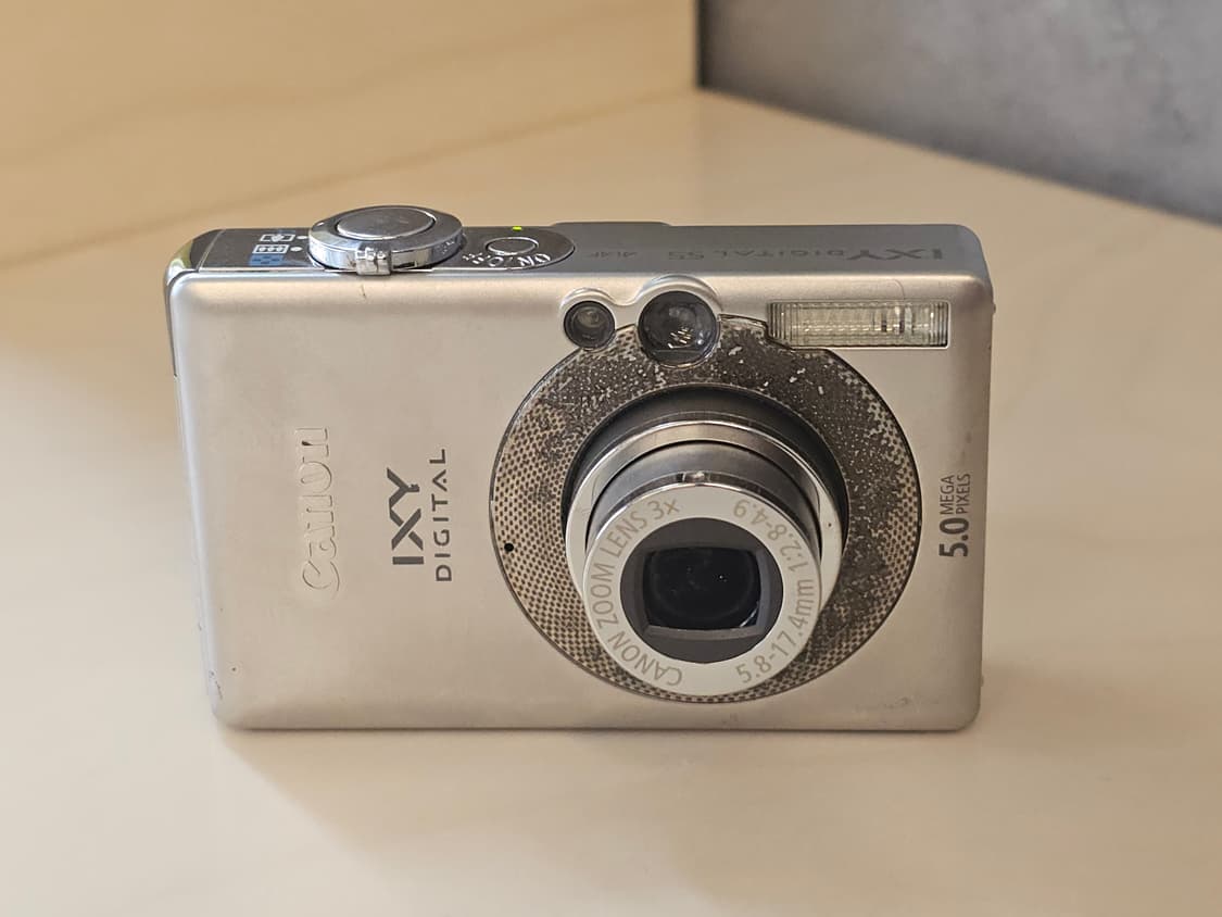 캐논 IXY 55(국내명 익서스 50)-줌 기능 이상 상품이미지1