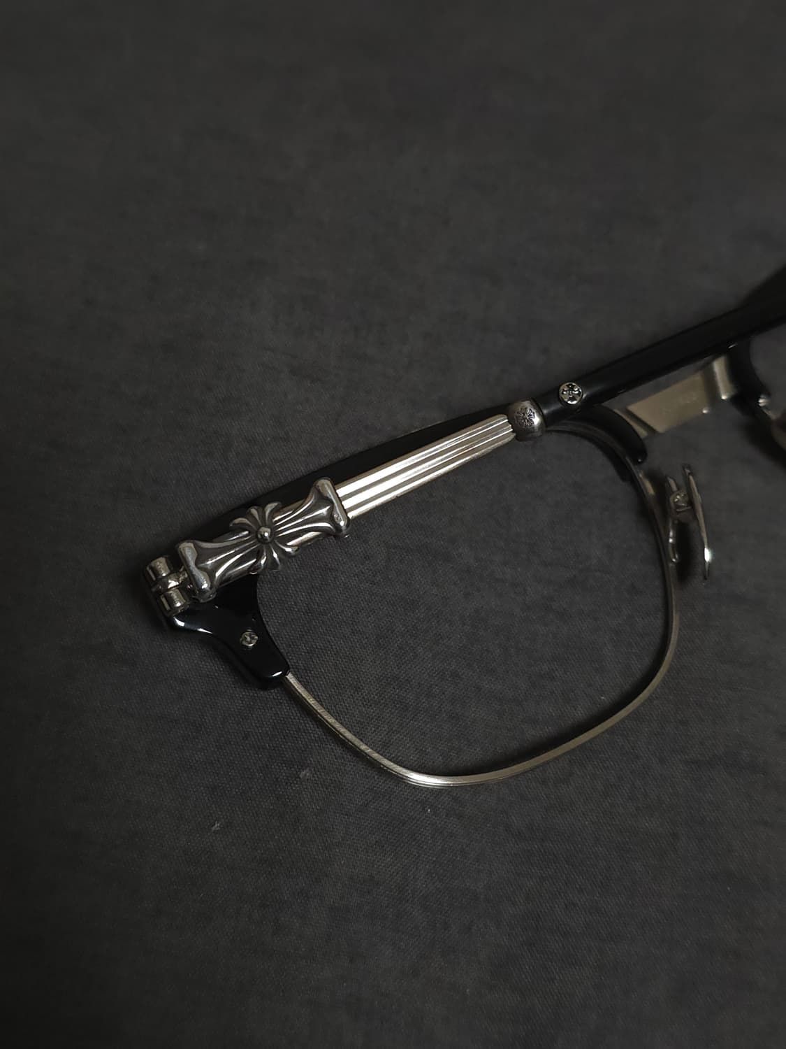 [OS] 크롬하츠 보넨노이슈어2 안경 실버 블랙 상품이미지7