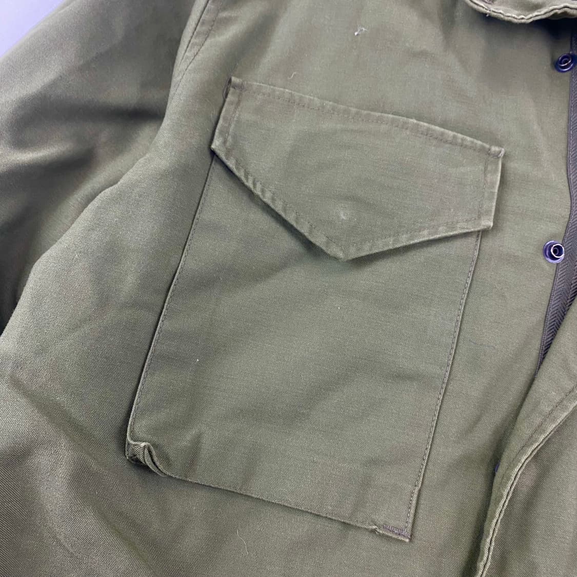 70s USA Army 3세대 황동 M-65 필드 자켓 (100) 상품이미지5