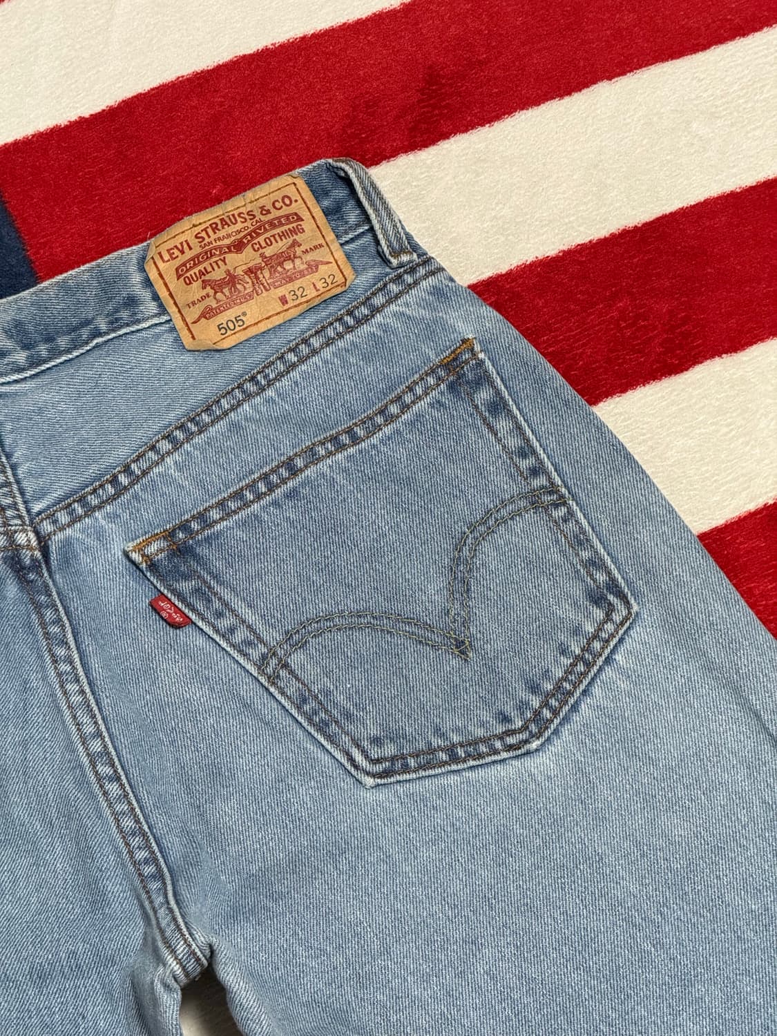 리바이스 505 데님팬츠 Levi’s 505 빈티지 레귤러핏 [31] 상품이미지10