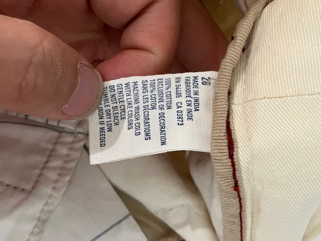 30) American Eagle 화이트 체크 카고 쇼츠 상품이미지8
