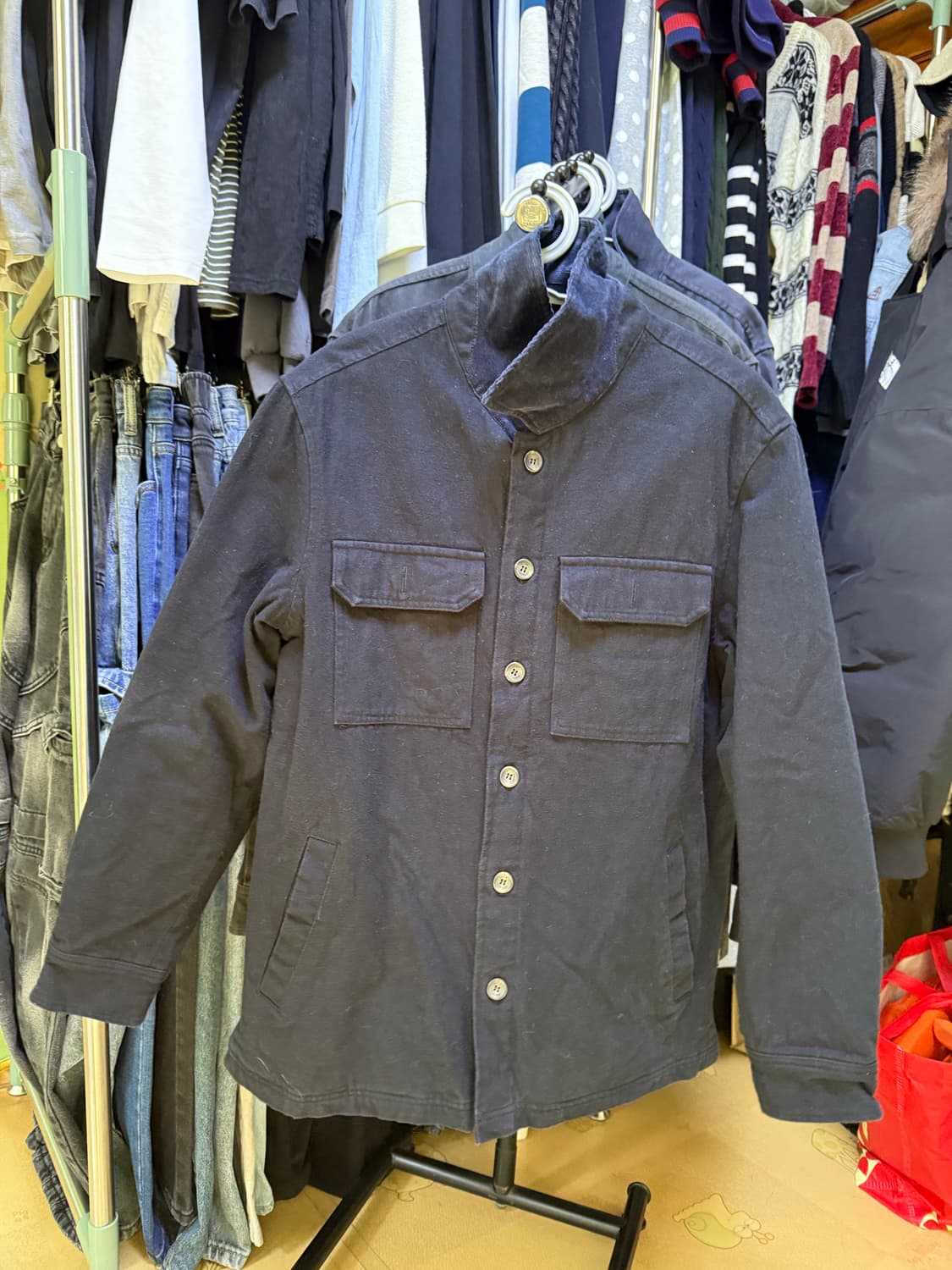 에디바우어 코듀로이 퀄링안감 포켓자켓 100 L사이즈 sss급 판매합니다 상품이미지1