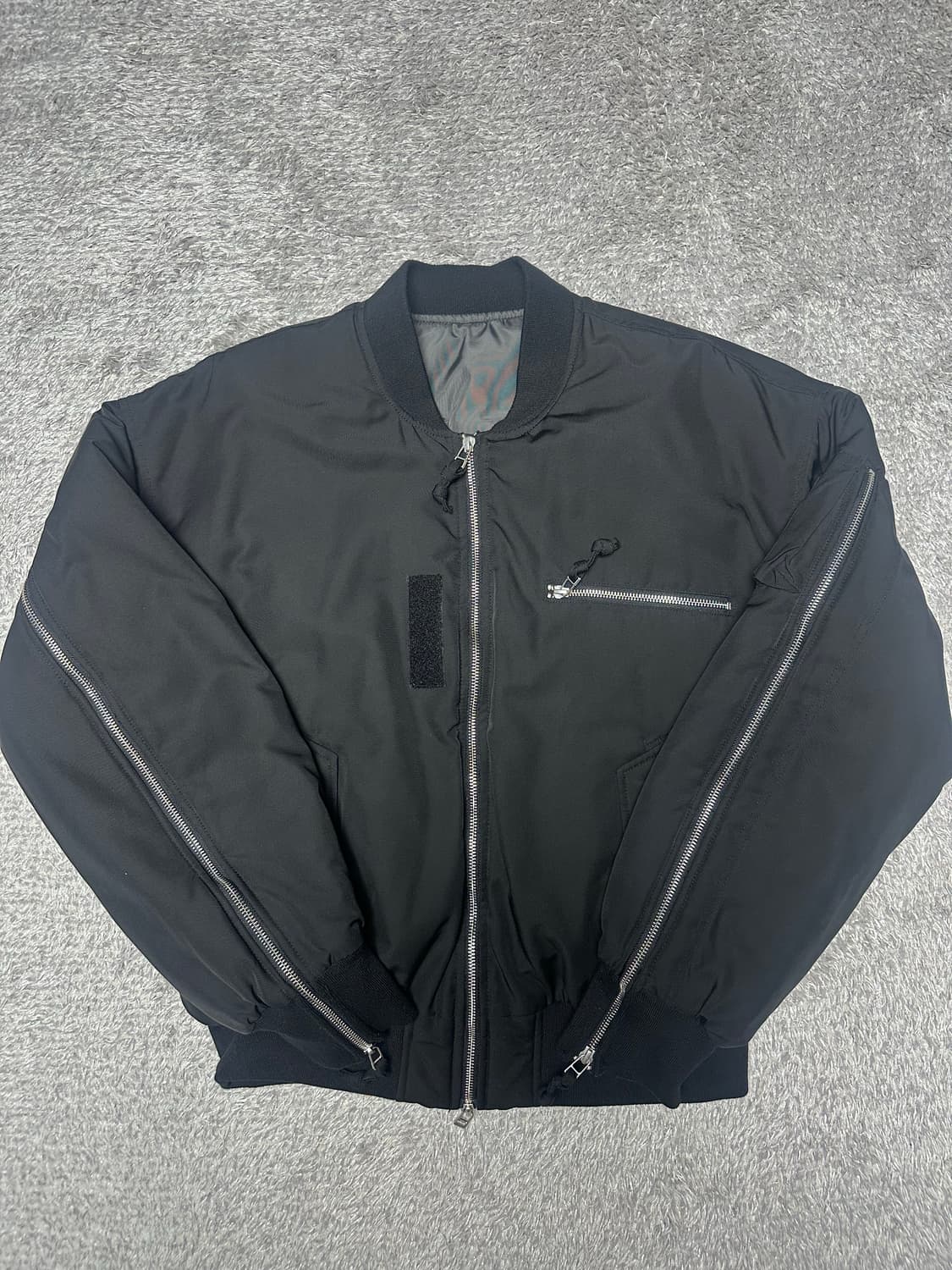 [1]그레일즈 멀티 지퍼 봄버자켓 상품이미지1