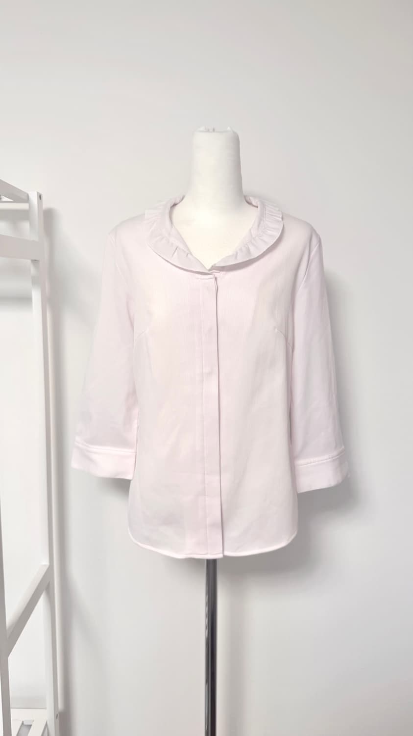 일본빈티지 대장 핑크 플라워 레이스 미니원피스 세트 상품이미지2