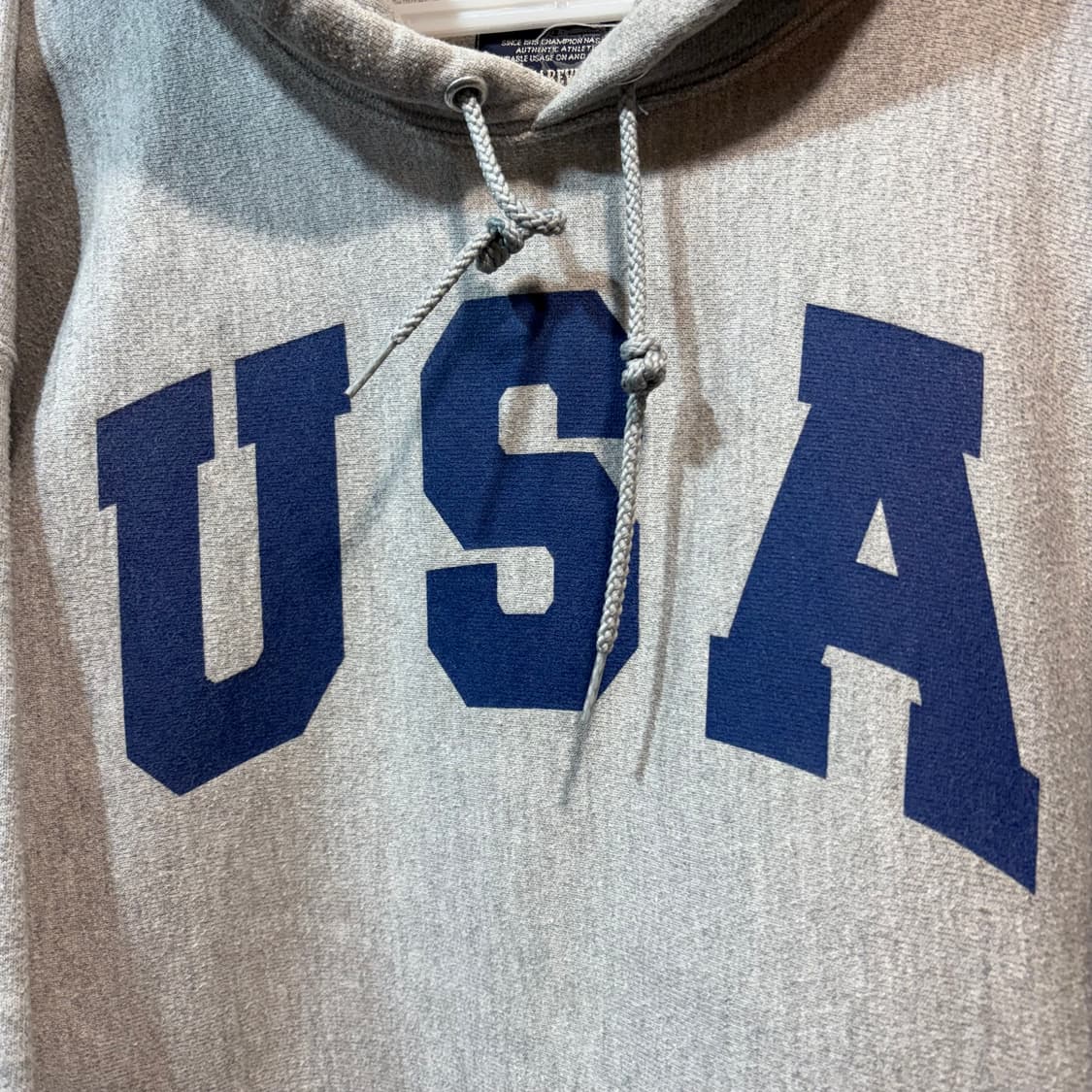 [L] CHAMPION 챔피온 리버스위브 USA 후드티 상품이미지2