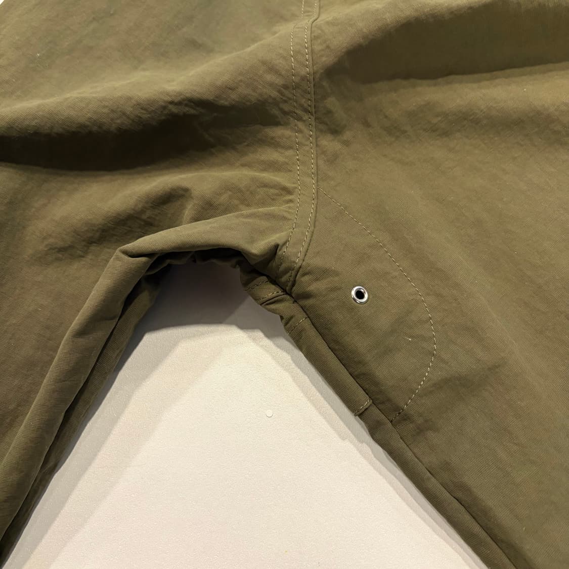 [S] 스투시 비치쉘 올리브 그린 후드 바람막이 자켓 D506 상품이미지5