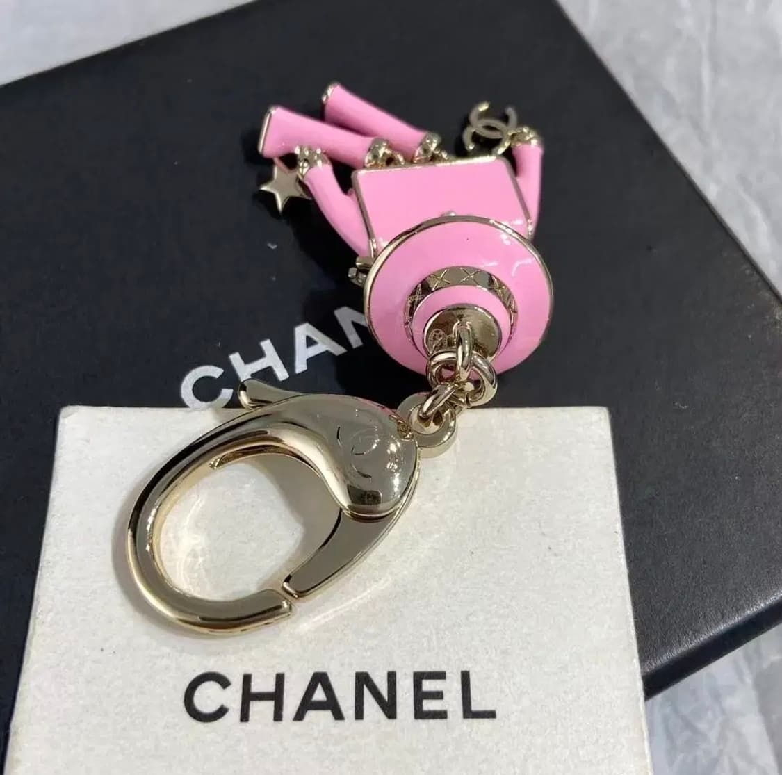 샤넬키링 샤넬백참 샤넬로봇키링 백참 새상품 최최최최상 상품이미지5