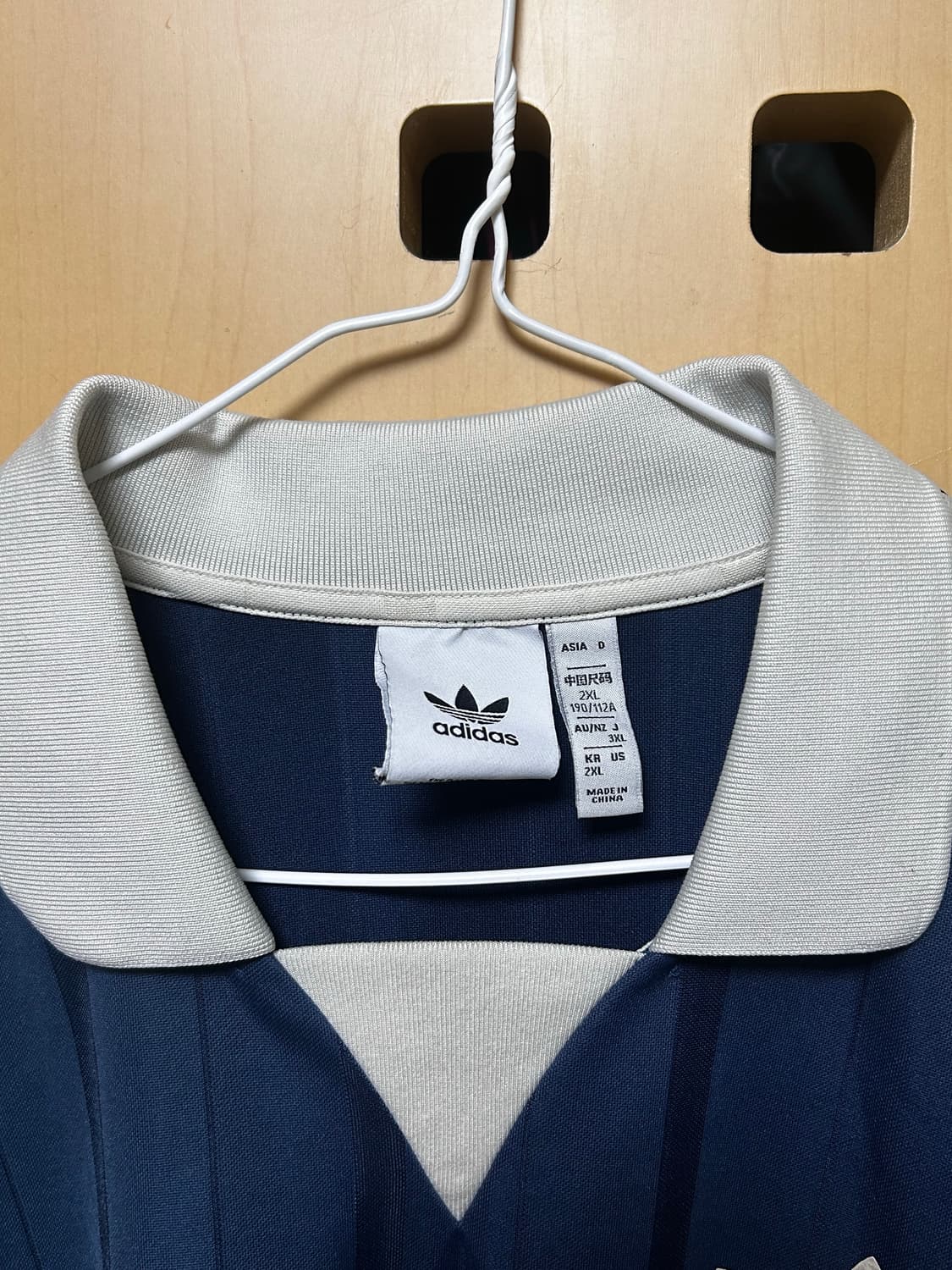 아디다스 MRC 롱슬리브 저지 크루 네이비 2XL 상품이미지3