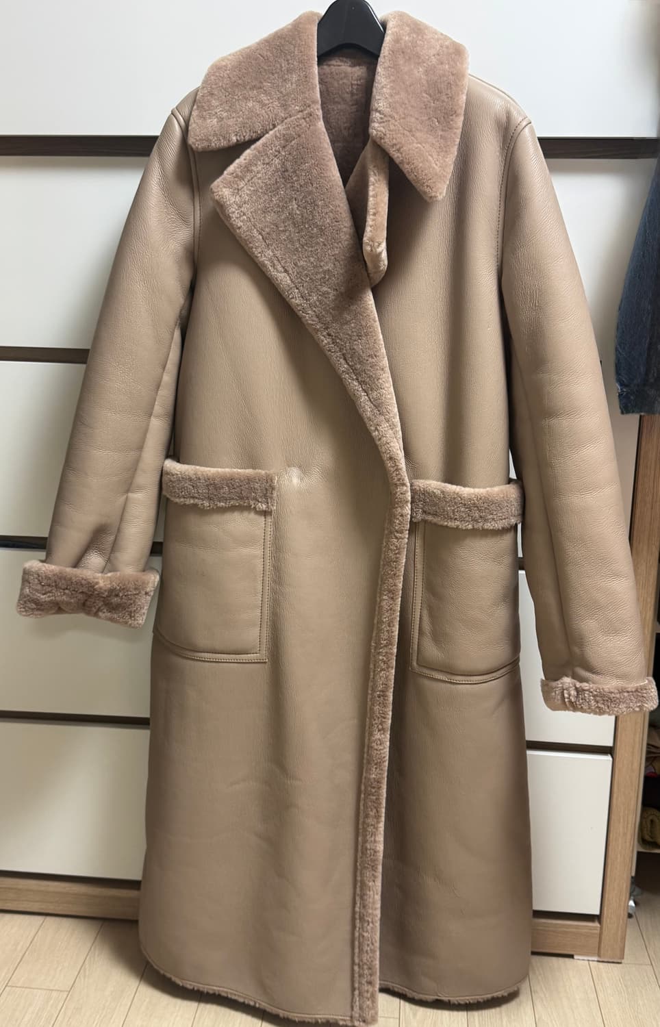 Paul&alice 무스탕코트 상품이미지2