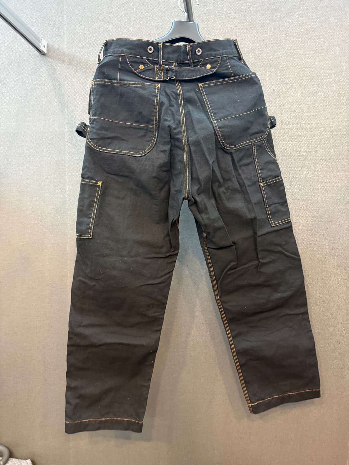 캐피탈 럼버팬츠 블랙 0사이즈 상품이미지2