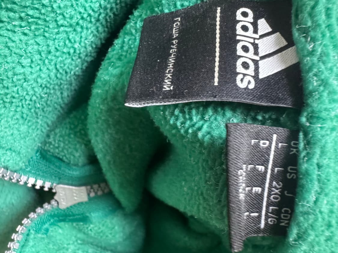 아디다스x고샤 후리스 그린 L 상품이미지4