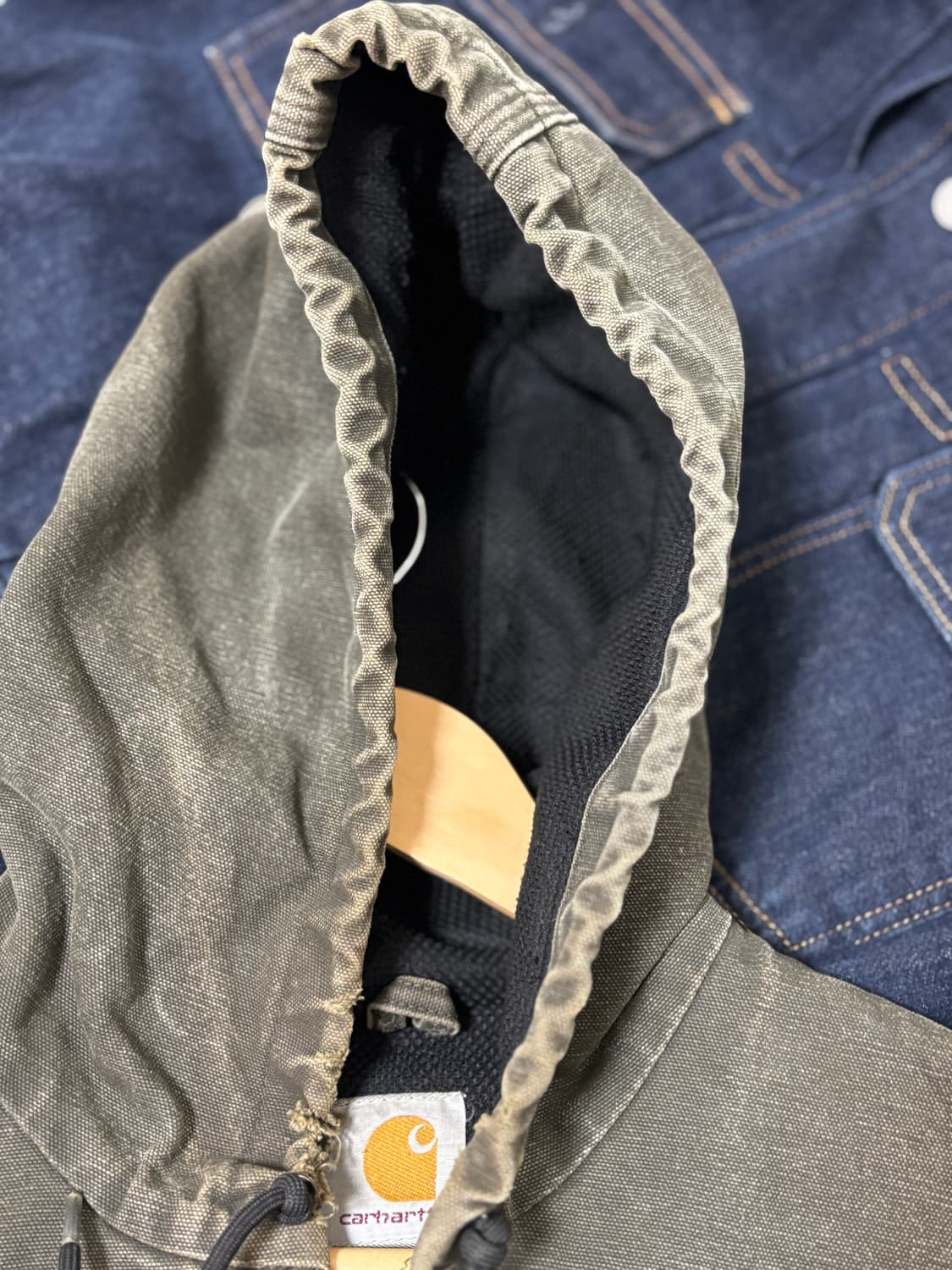 00s carharrt j25 모스그린 액티브 자켓 상품이미지9