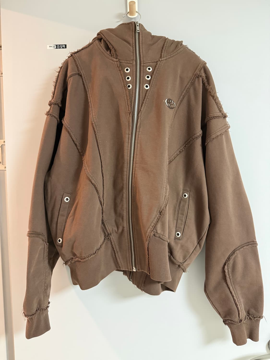 personsoul 후드집업 브라운 상품이미지1