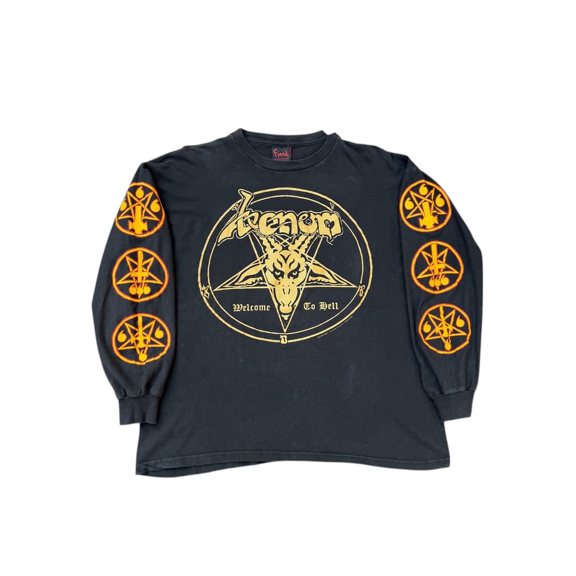 Vintage 90s Venom Wellcome to hell 롱슬리브 상품이미지1