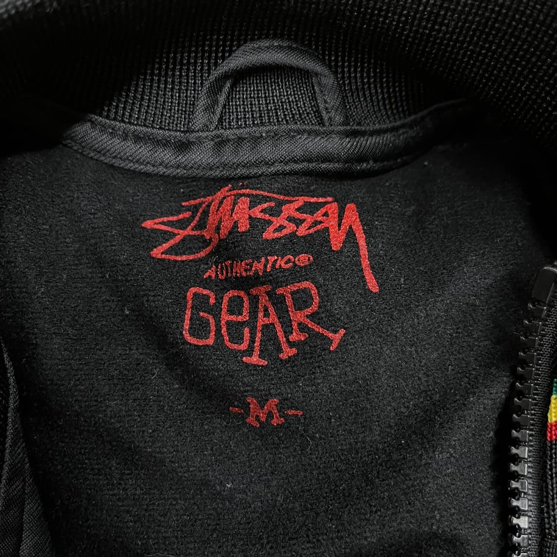 [정품/M] 올드 스투시 레인보우 어센틱 기어 져지 b15 상품이미지6