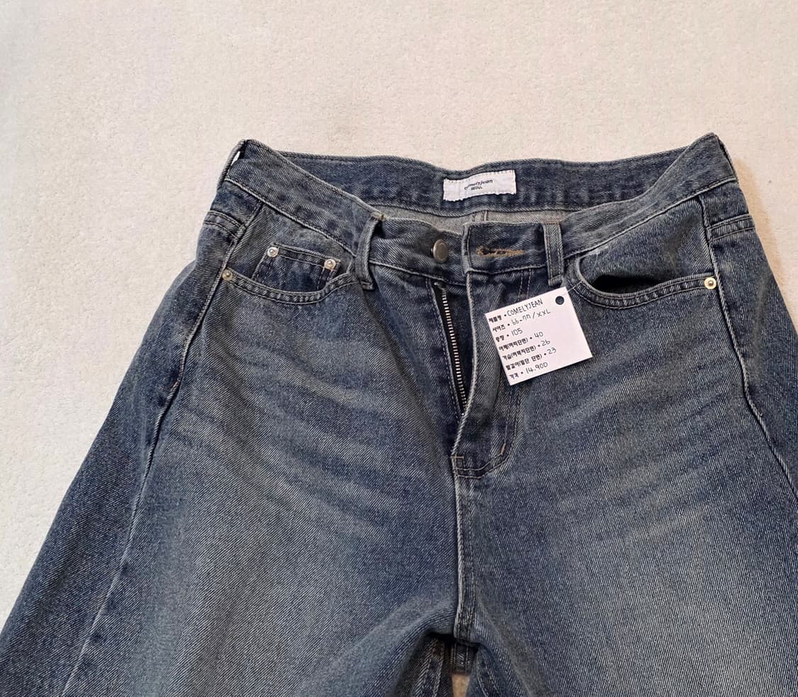 COMELYJEAN 와이드 청바지 상품이미지4