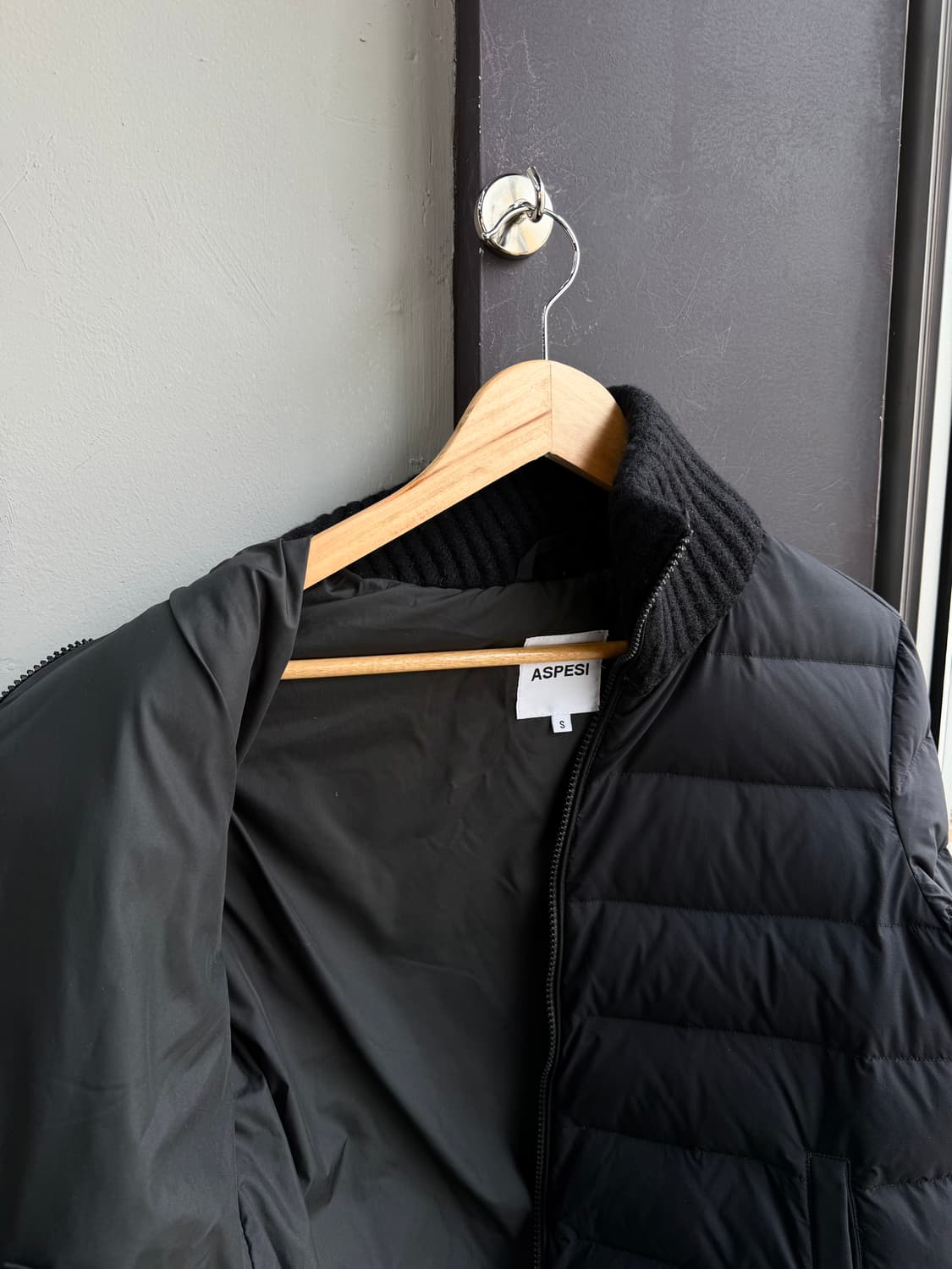 S/ 아스페시 하이넥 패딩 점퍼 상품이미지5