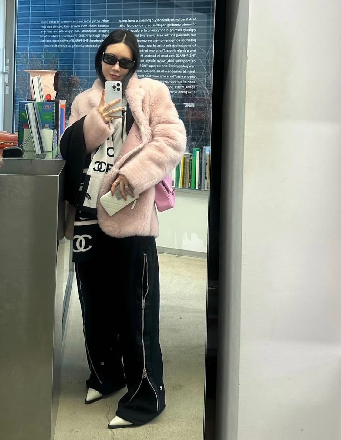 프랙티컬앤리얼스틱 블랙 지퍼 팬츠 os 상품이미지2