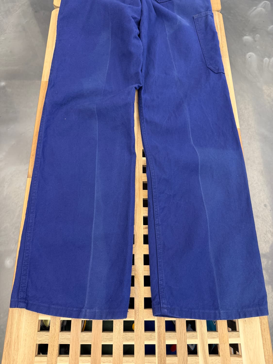 OLD VINTAGE WASHED NAVY FRENCH 프렌치워크팬츠 상품이미지8