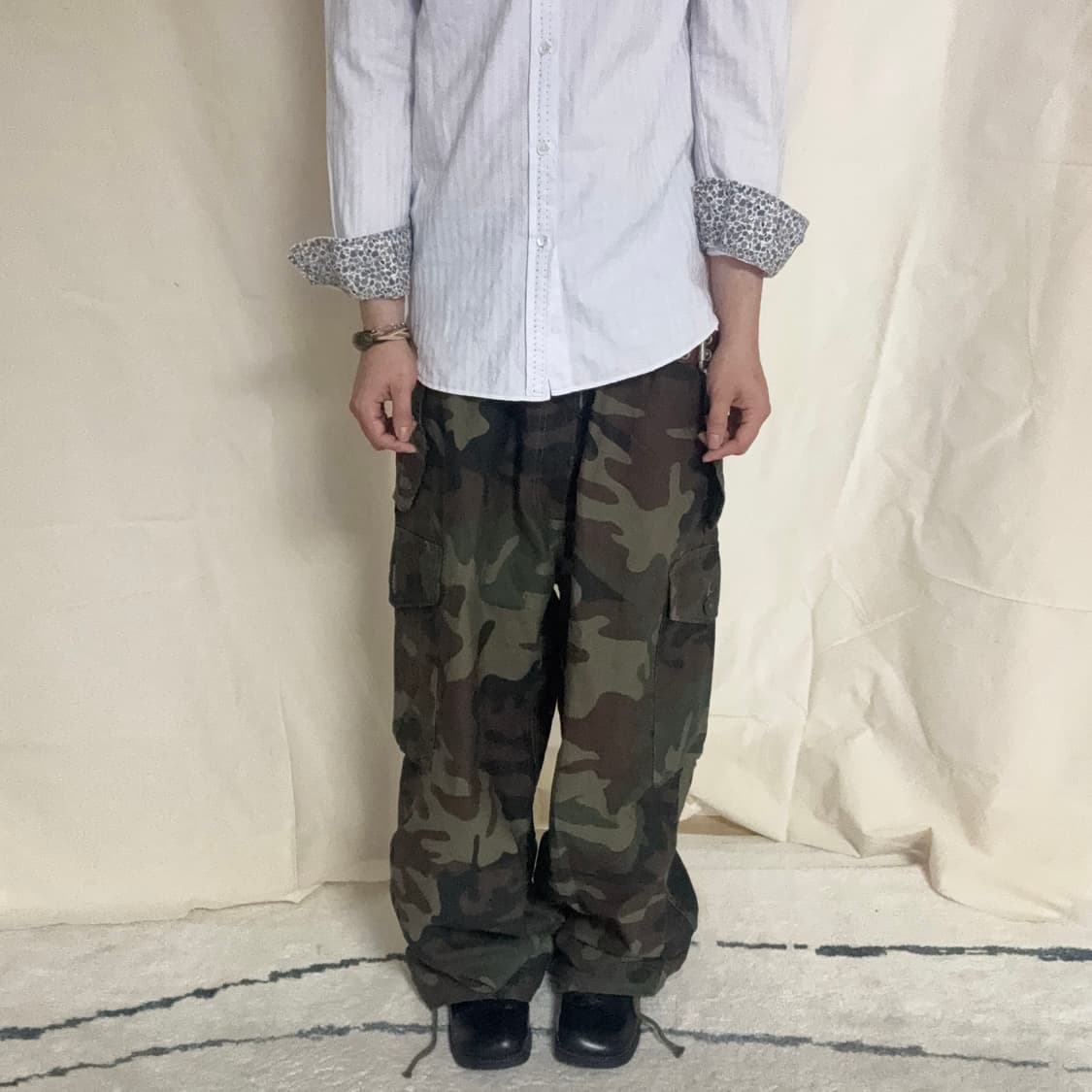 Levi's Woodland Camo Cargo Pants 상품이미지3