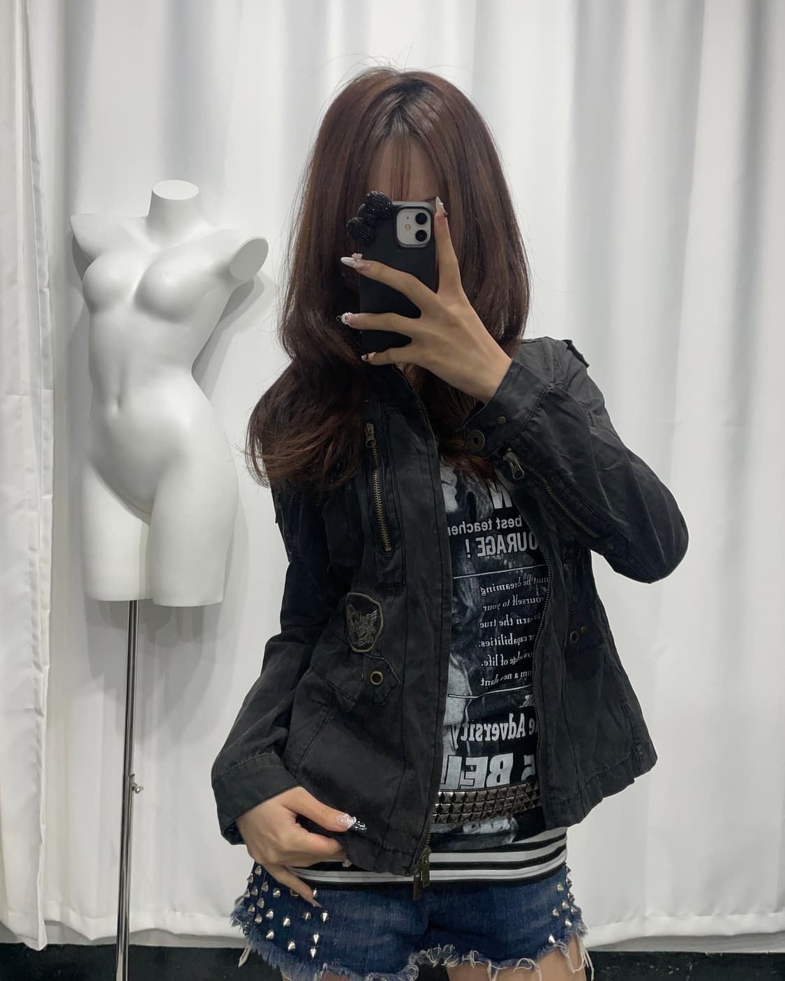 🎸블랙 패치 디테일 자켓🎸 상품이미지1