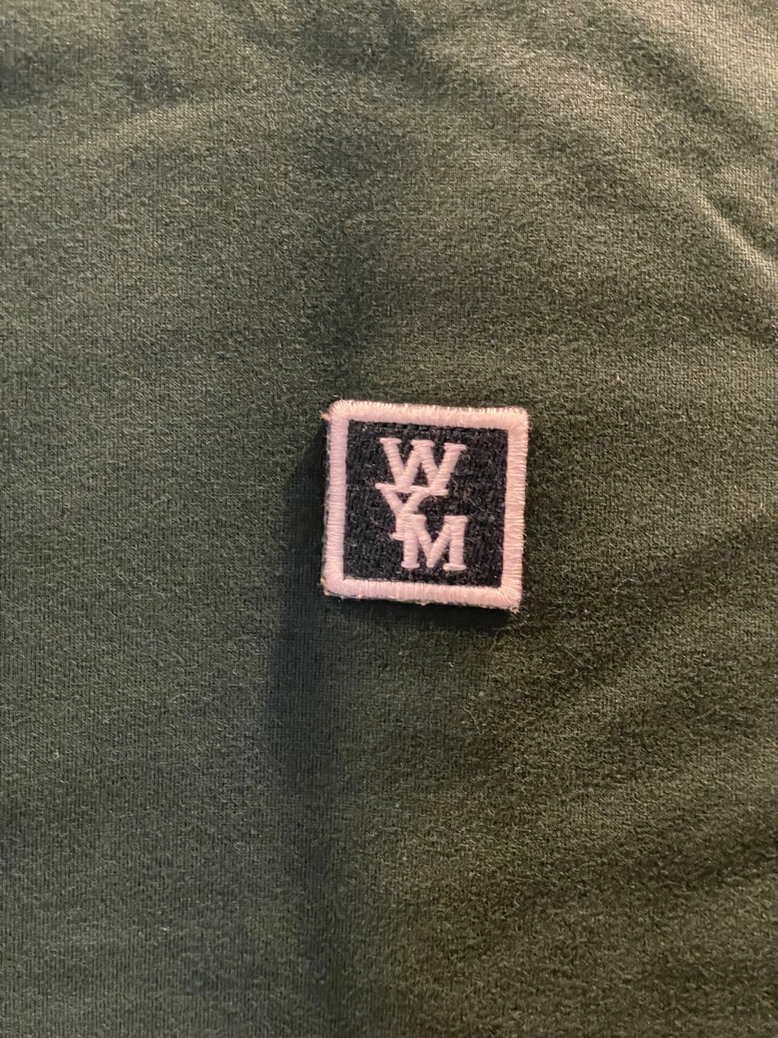 우영미 백로고 반팔 (46 / 그린) 상품이미지2