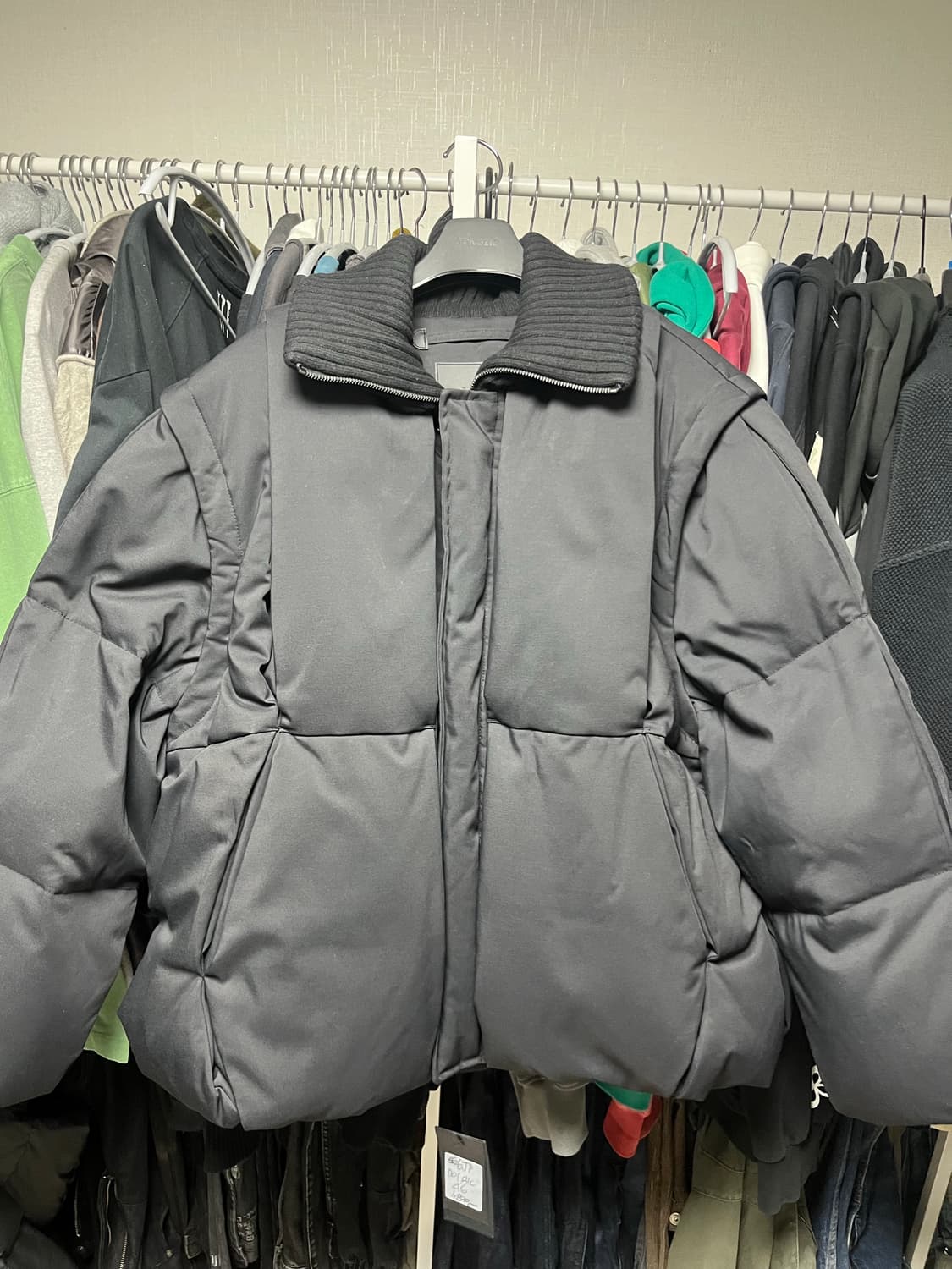 송지오 딥폴드 패딩 24FW 46사이즈 상품이미지2