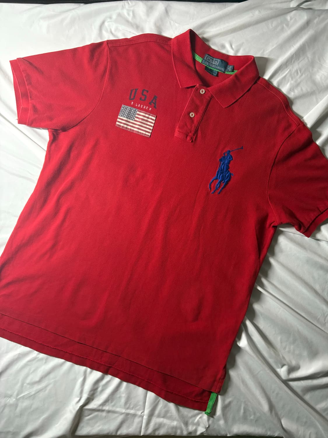 폴로 랄프로렌 USA 성조기 빅포니 반팔  상품이미지1