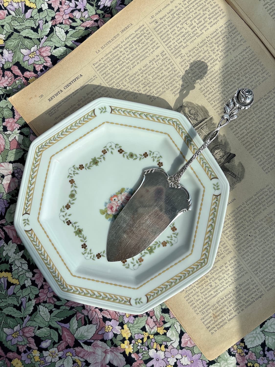 독일 빈티지 실버플레이트 케이크 서버 상품이미지1