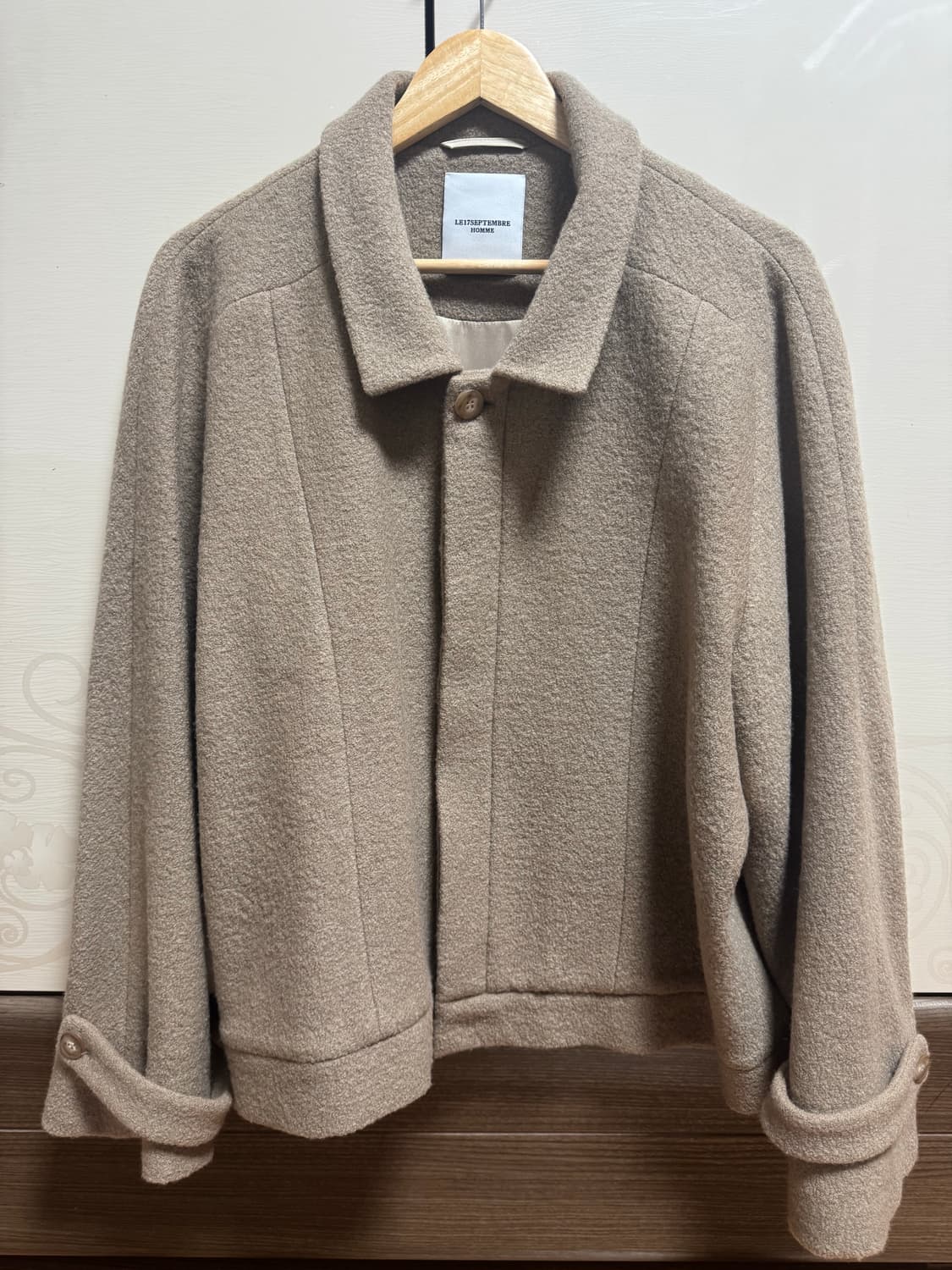 LE17셉템버옴므 부클 울 자켓 상품이미지3