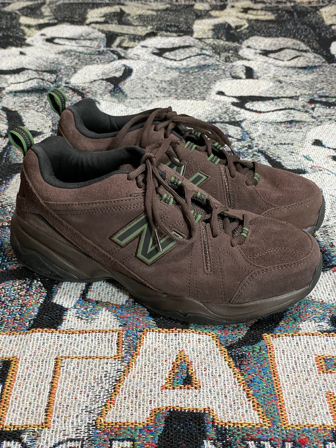 (280) 뉴발란스 MX608 V4 브라운/그린 신발 상품이미지1