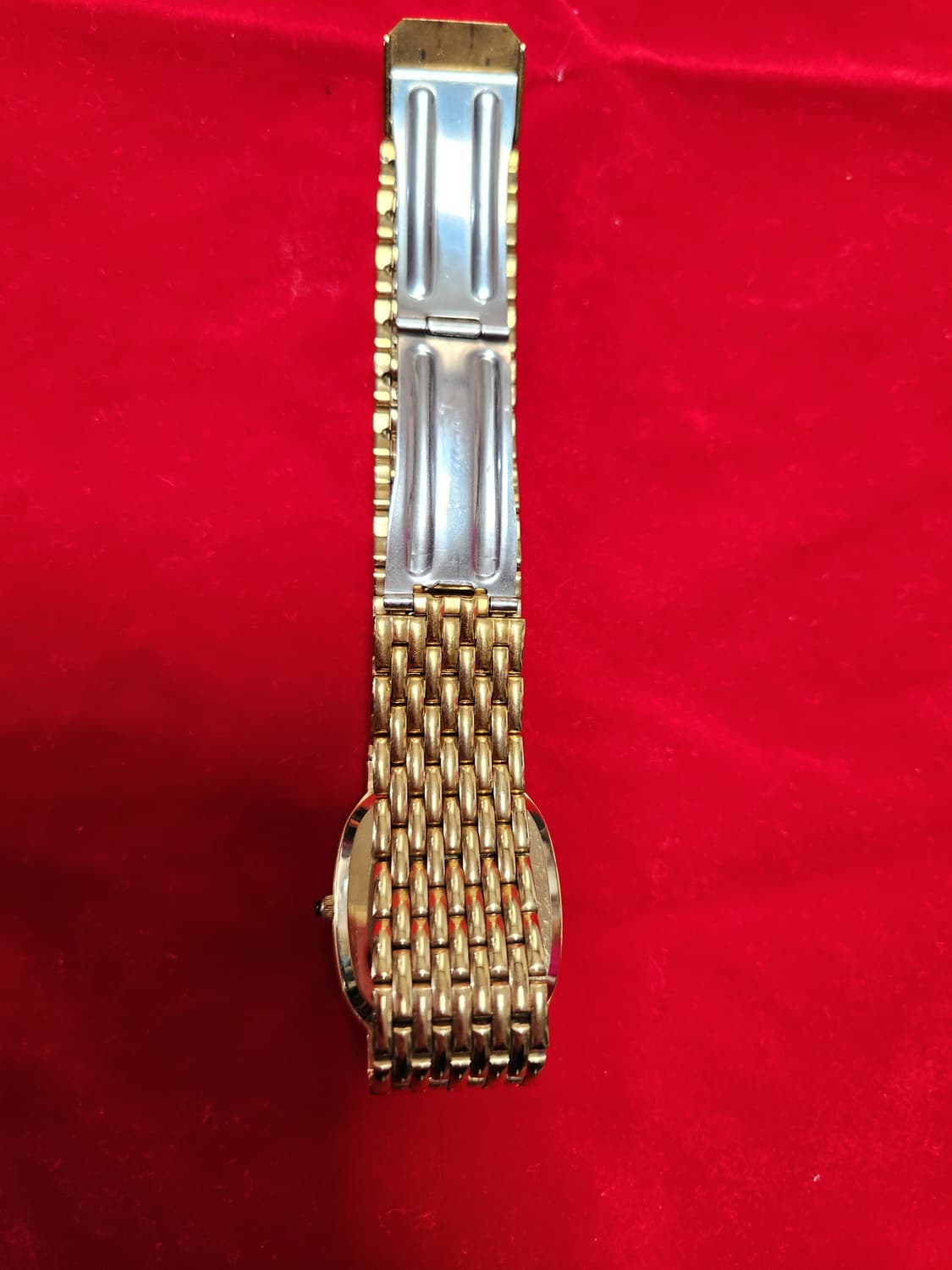 빈티지 Corallin 금장 쿼츠 시계 상품이미지4