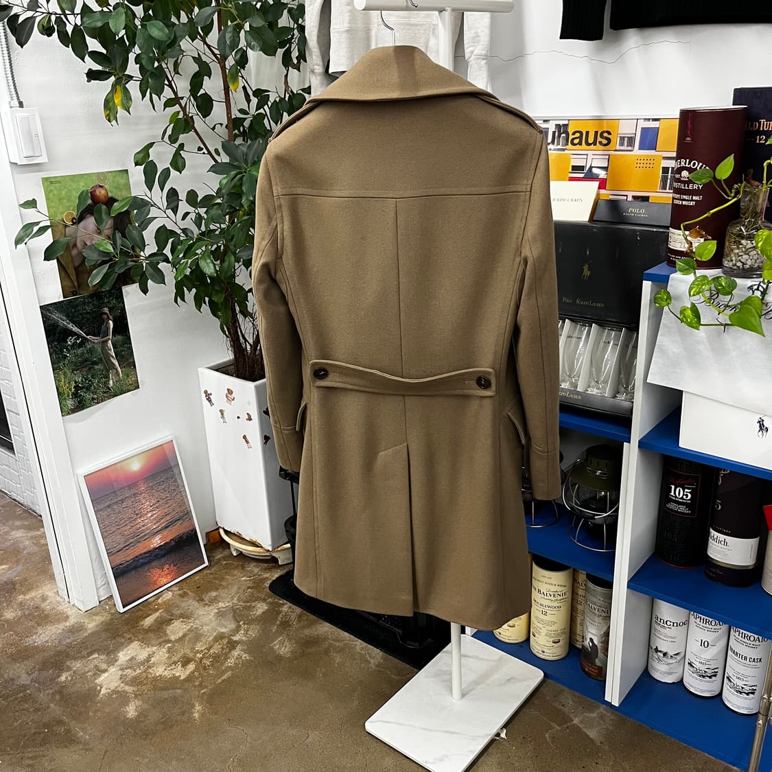 버버리 더블브레스티드 울코트 S 상품이미지5