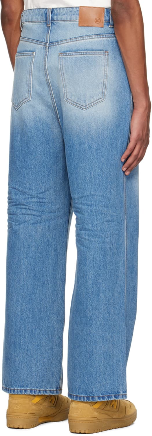 렉토 / 블루 와이드 데님 상품이미지3