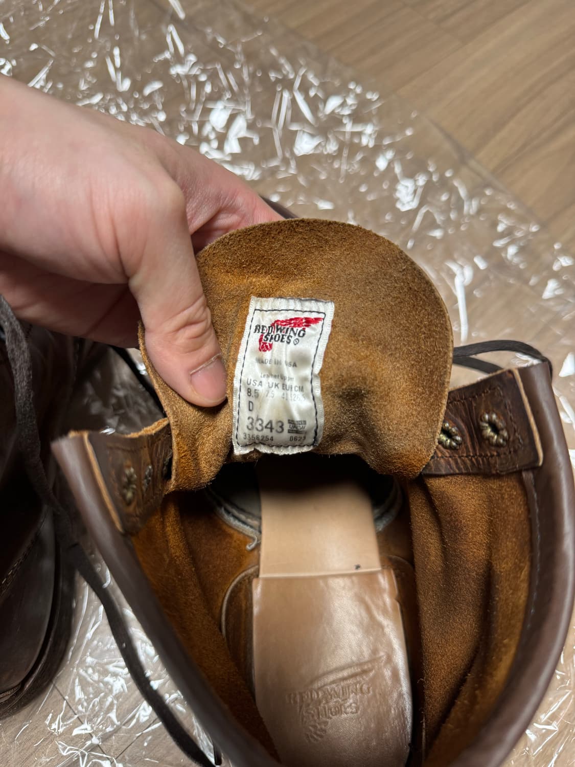 레드윙 3343 블랙스미스 카퍼 러프 앤 터프 8.5D 상품이미지5