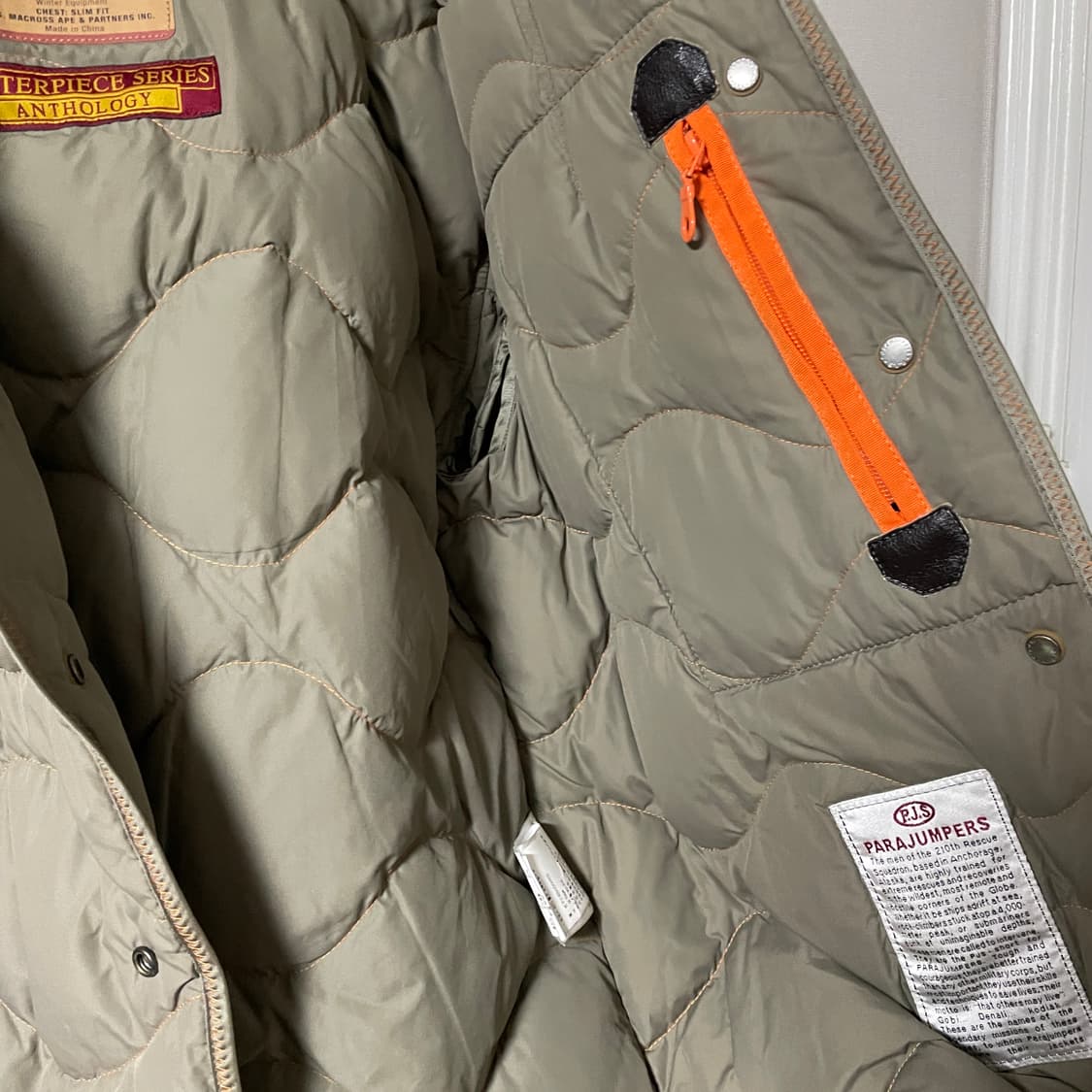 파라점퍼스 코디악 점퍼 내피 여성 S 상품이미지5