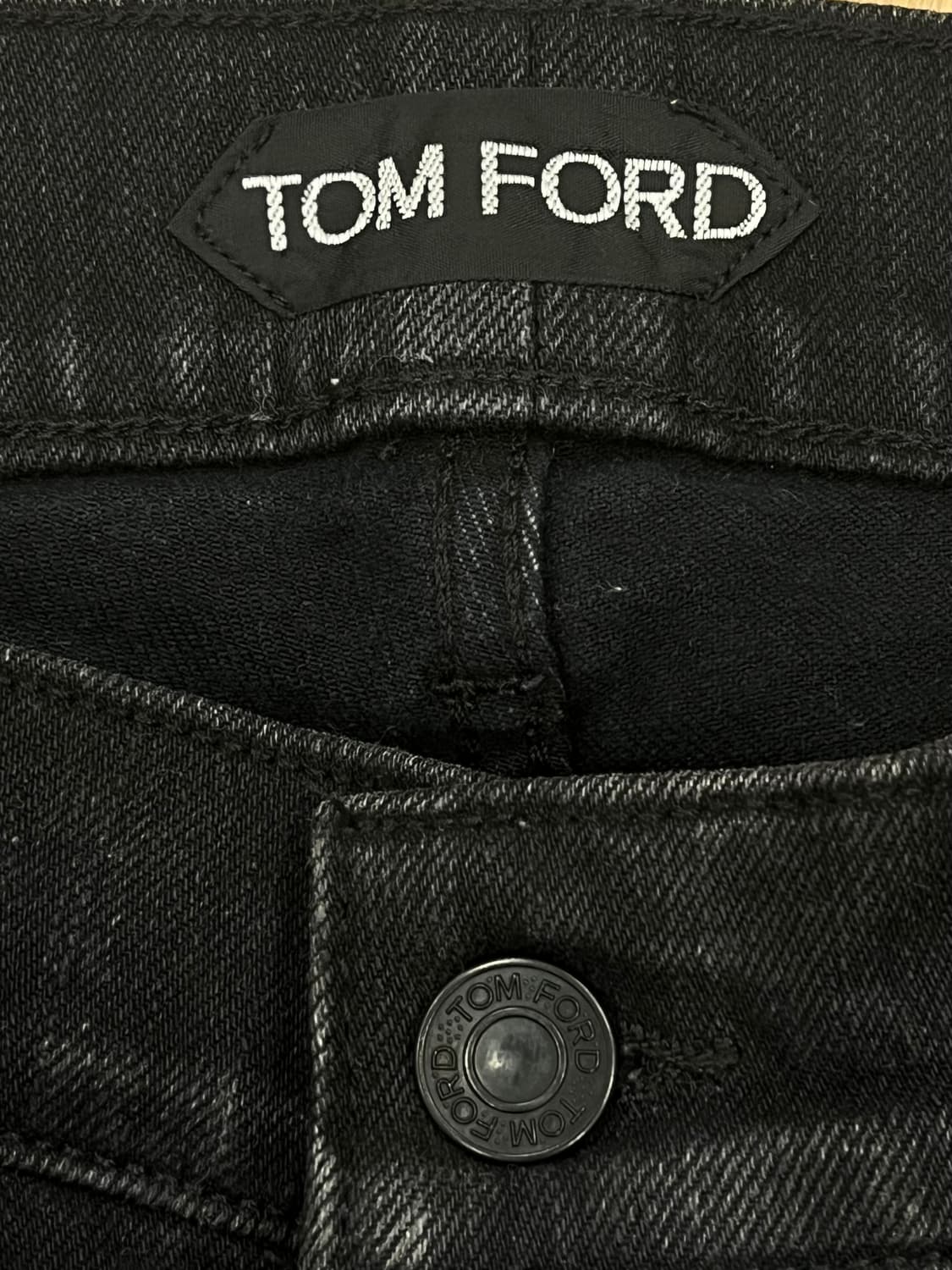 TOM FORD SELVEDGE WASHED BLACK JEAN 상품이미지5