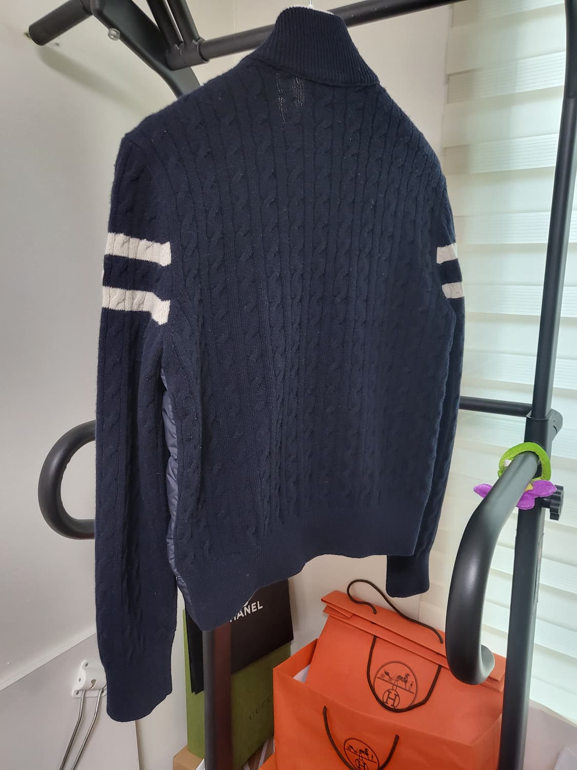 24FW 몽클레어 트리콧 니트패딩 m 상품이미지5