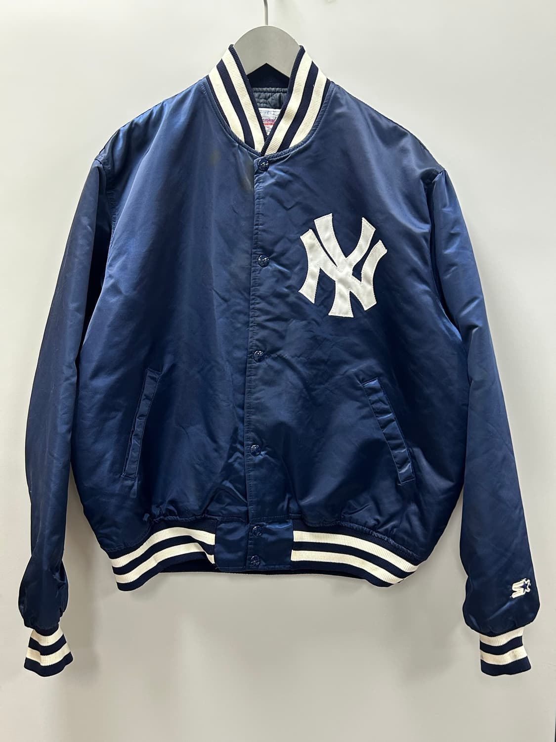 80s-90s 스타터 뉴욕 양키즈 새틴 자켓 상품이미지1