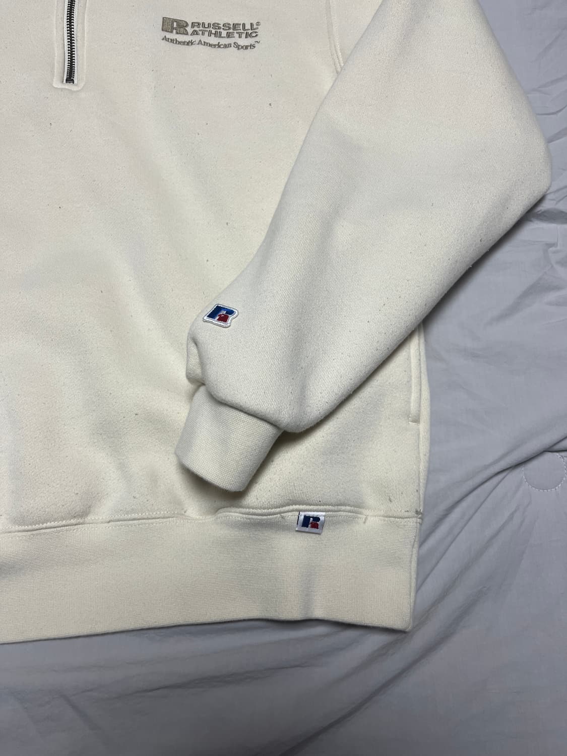 러셀 애슬레틱 하프집업 맨투맨 스웻셔츠 상품이미지3