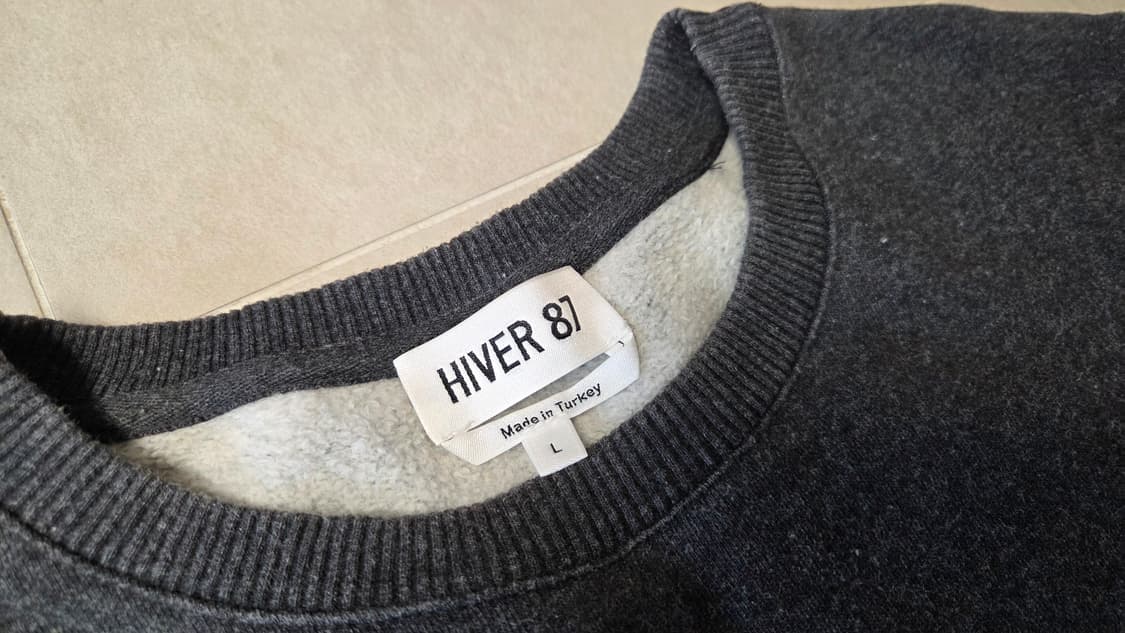 APC 아페쎄 30주년 HIVER 87 VPC 로고  맨투맨 상품이미지4